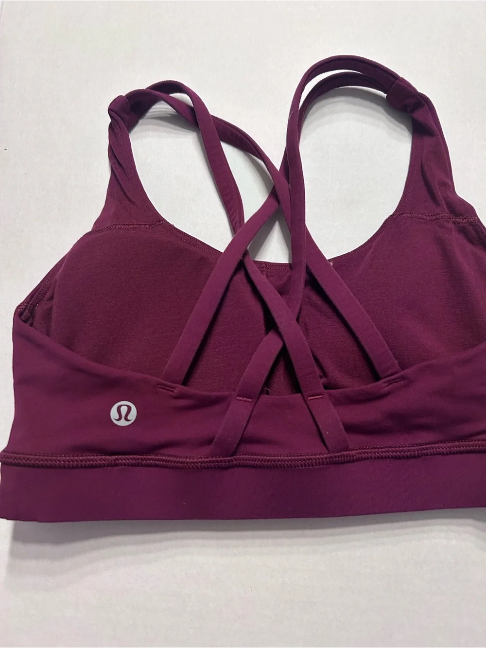 Lululemon Energy Sports Bra Burgundy Size 4